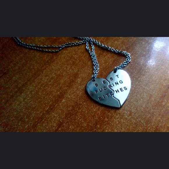 *❤️Back In Stock* Hilarious Bff Friendship Necklace - Picture 4 of 8